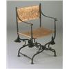 Image 1 : The following lots of MORGAN COLT (1876-1926) wrought iron and copper furniture were purchased di...