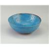 Image 1 : BEATRICE WOOD bowl covered in a thick Chinese Blue glaze with oxblood flashes. Signed Beato, numb...