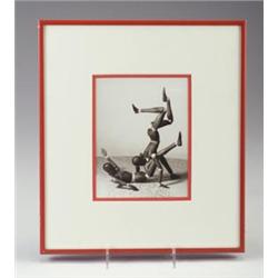 MAN RAY erotic photograph gelatin silver print from  Mr. and Mrs. Woodman,  illustrated with 27 p...