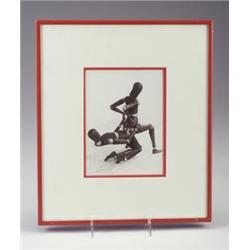 MAN RAY erotic photograph gelatin silver print from  Mr. and Mrs. Woodman,  illustrated with 27 p...