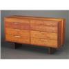 Image 1 : Fine and rare GEORGE NAKASHIMA eight-drawer cherry dresser with dovetailed case construction. Che...