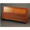Image 1 : Fine and rare GEORGE NAKASHIMA full-size cherry headboard with dovetailed case construction and t...