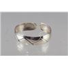 Image 1 : European Art Deco 800-silver cuff bracelet with wrought scallop pattern. Stamped with hallmark/80...