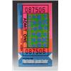 Image 1 : "Lincoln Center Ticket" color screen print by ANDY WARHOL,  (1928-1987) 1967, in acid colors