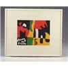 Image 1 : STUART DAVIS (1894-1964) screenprint on Mohawk Superfine, 1964, from the "Ten Works by Ten Painte...