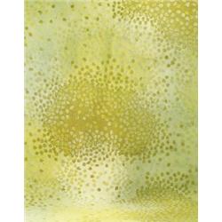 EDWARD FIELDS large wool rug with fringed edges, c. 1967, with abstract flowers in ivory, pale ye...