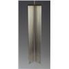 Image 1 : KLAUS IHLENFELD brass sculpture composed of 92 rods. 24" x 6 1/4" x 6 1/2" $2,500 - 3,500...