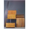 Image 1 : GEORGE NELSON for HERMAN MILLER CSS Unit consisting of four black-enameled aluminum uprights, one...