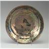 Image 1 : Fine and unusual BEATRICE WOOD low bowl covered in an active lustered green, gold and lavender gl...