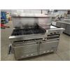 US Range Gas 6 Burner w/Flat Grill