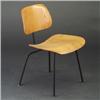 Image 1 : CHARLES EAMES for HERMAN MILLER DCM birch chair on tubular chrome legs. Unmarked. 29 1/2" x 19 1/...
