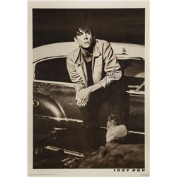 Iggy Pop Signed Poster