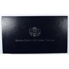 Image 3 : 1991 USO PROOF COMMEMORATIVE SILVER DOLLAR, ORIGINAL BOX SLEEVE CERT