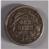 Image 2 : 1886 SEATED DIME, XF+ NICE