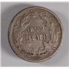 Image 2 : 1887 SEATED DIME, XF/AU   NICE