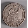 Image 1 : 1889 SEATED DIME, XF