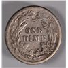 Image 2 : 1890-S SEATED DOLLAR, VF+  SCARCE