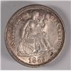 Image 1 : 1885 SEATED DIME, MS-64 NICE