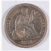 Image 1 : 1874-S Seated Dime Arrows XF-AU RARE