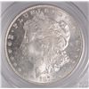 Image 2 : 1878 7F REVERSE OF 79 MORGAN SILVER DOLLAR,  PCGS MS-63  WHITE!