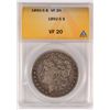 Image 1 : 1892 S MORGAN DOLLAR ANACS VF 20