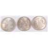 Image 1 : Lot of Three Morgan Dollars, 3 - 1921 BU