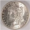 Image 1 : 1903-O MORGAN SILVER DOLLAR, MS-64  WHITE AND NICE!