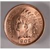 Image 1 : 1902 INDIAN HEAD CENT, MS-64 RED, VERY PRETTY!