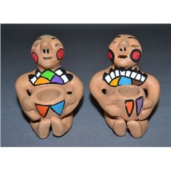 TWO TESUQUE RAIN GOD