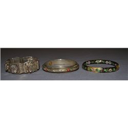 THREE MEXICAN BRACELETS