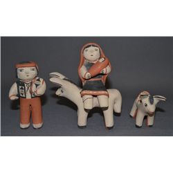 COCHITI POTTERY FIGURES