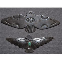 TWO NAVAJO PINS
