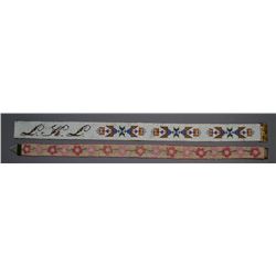 TWO PLAINS INDIAN BELTS