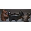 Image 4 : THREE SANTA CLARA POTTERY ANIMALS