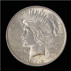 1922 US Silver One Dollar $1 Morgan