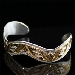 Montana Silversmiths Two tone Cuff