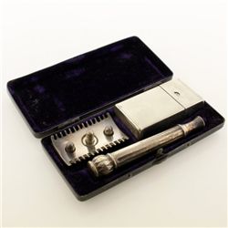 Vintage Silver Plated Pocket Edition Gillette