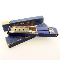 Lot of 2 Vintage Durham Duplex Razors