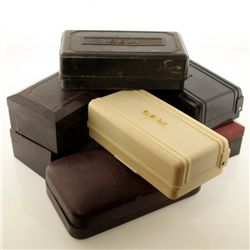 Lot of 7 Vintage Gem Razors and Cases