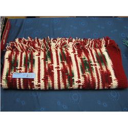 handmade wool throw