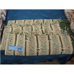 handmade wool throw