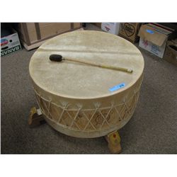boars hide floor drum 15" high by 30" diameter