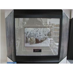 Framed Picture "Dozing Links" - Robert Bateman 22x24