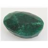 Image 1 : Emerald 134.24ctw Loose Gemstone 39x30x16mm Oval Cut