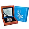 Image 1 : 2012 Year of the Dragon 1 oz Silver Flower