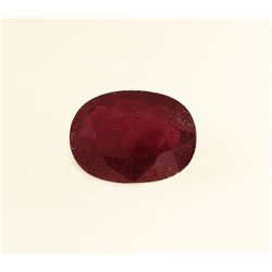 Loose Gemstone Faceted Ruby Corrundum