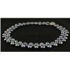 Image 2 : 221.60CTW 12" BLACK SIOPAO NECKLACE METAL LOCK PHILIPPI