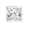 0.25 ctw Princess cut Diamond Stud Earrings G-H, VS