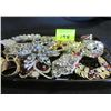 Image 1 : rhinestone jewelry tray lot