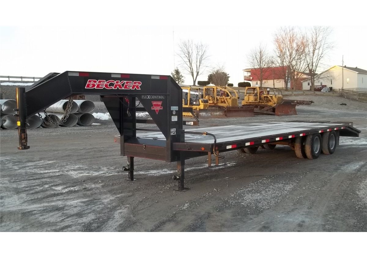 2012 Becker Gooseneck Trailer